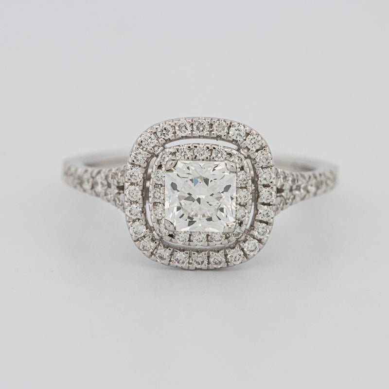 "Bella" Halo Solitaire (medium) - ZIZOV DIAMONDS