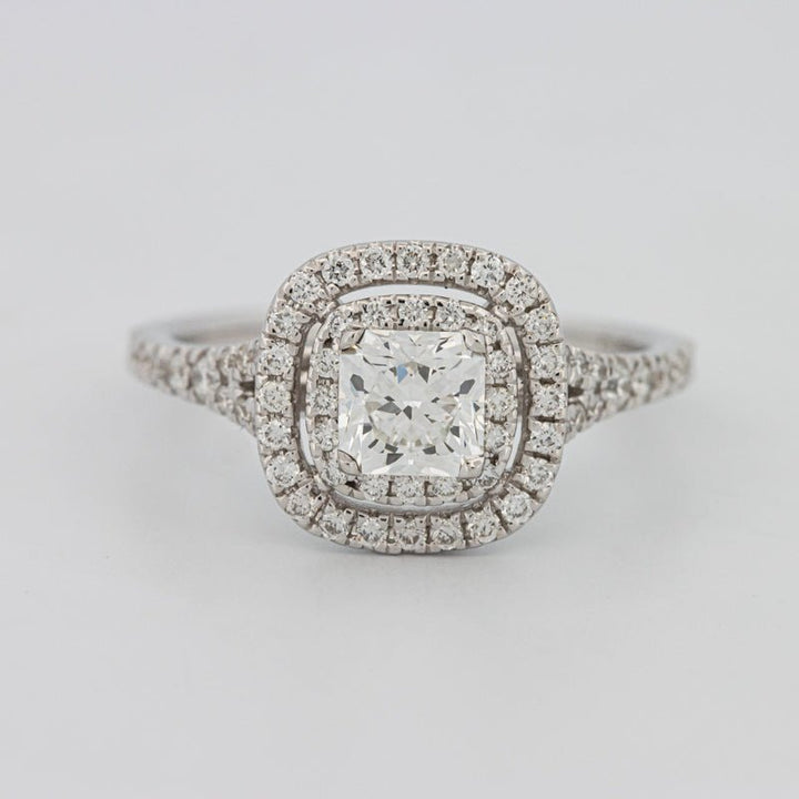 "Bella" Halo Solitaire (medium) - ZIZOV DIAMONDS