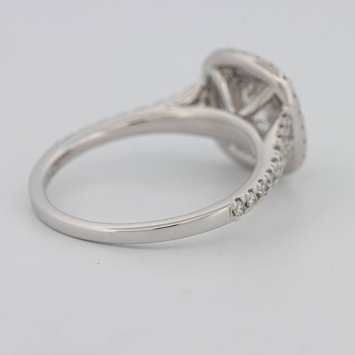 "Bella" Halo Solitaire (medium) - ZIZOV DIAMONDS