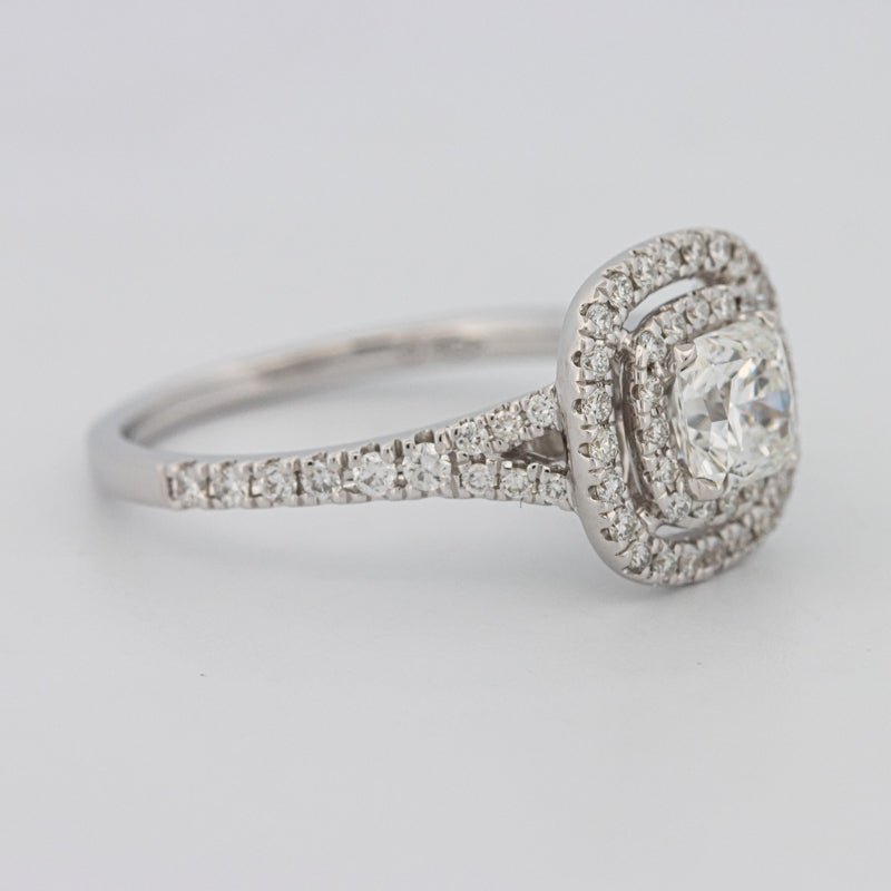 "Bella" Halo Solitaire (medium) - ZIZOV DIAMONDS