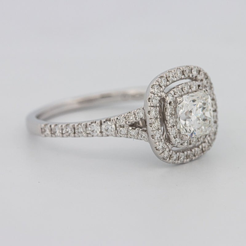 "Bella" Halo Solitaire (medium) - ZIZOV DIAMONDS