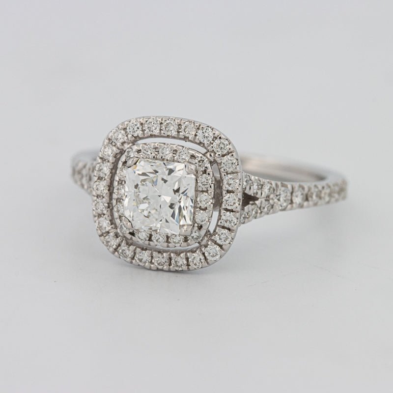 "Bella" Halo Solitaire (medium) - ZIZOV DIAMONDS