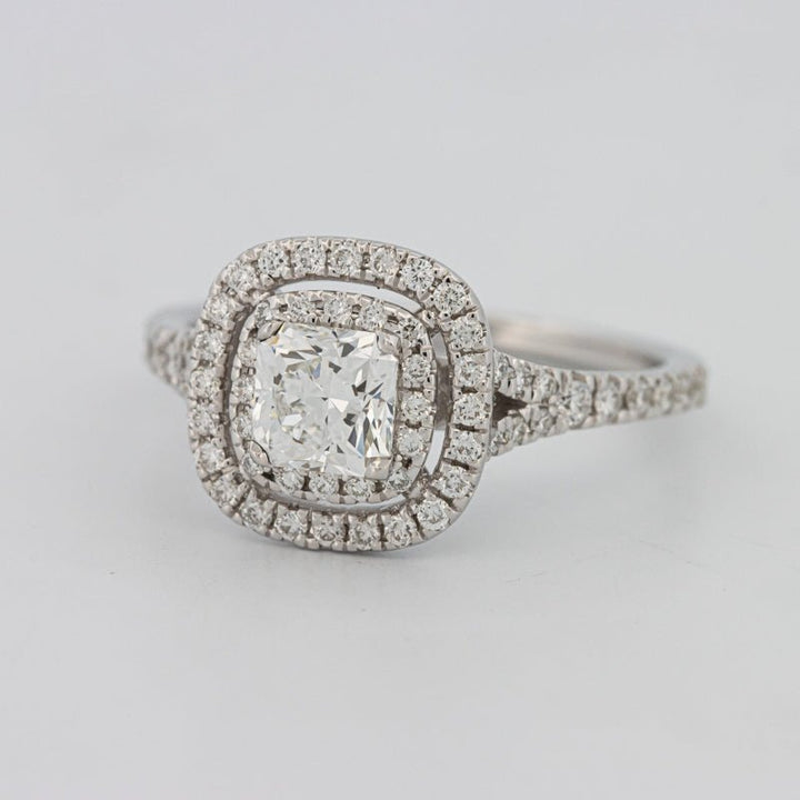 "Bella" Halo Solitaire (medium) - ZIZOV DIAMONDS