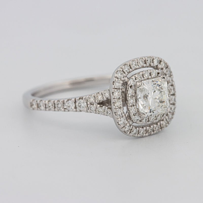 "Bella" Halo Solitaire (medium) - ZIZOV DIAMONDS