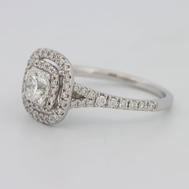 "Bella" Halo Solitaire (medium) - ZIZOV DIAMONDS