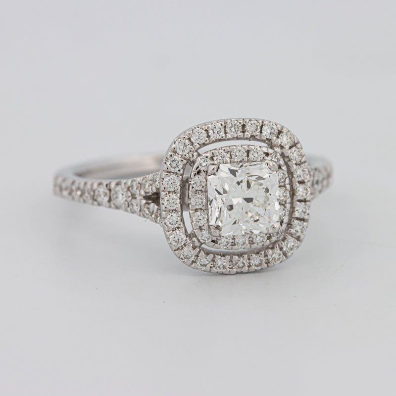 "Bella" Halo Solitaire (medium) - ZIZOV DIAMONDS
