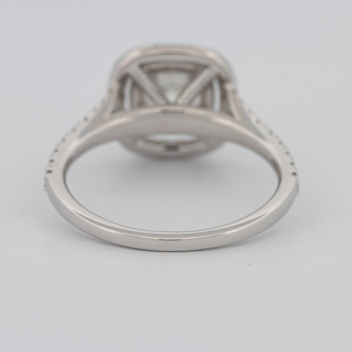 "Bella" Halo Solitaire (medium) - ZIZOV DIAMONDS