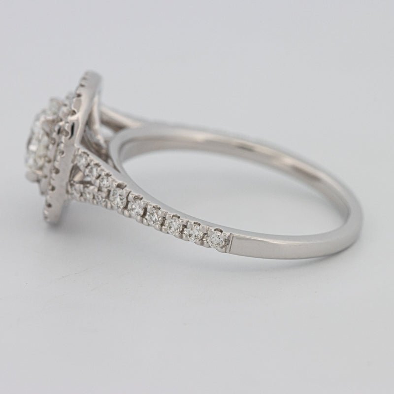 "Bella" Halo Solitaire (medium) - ZIZOV DIAMONDS