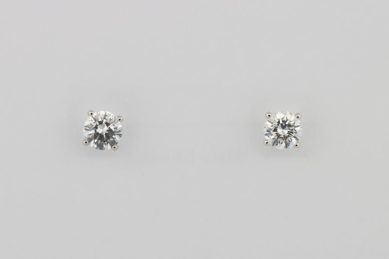 Classic Four Prongs Round Studs - ZIZOV DIAMONDS