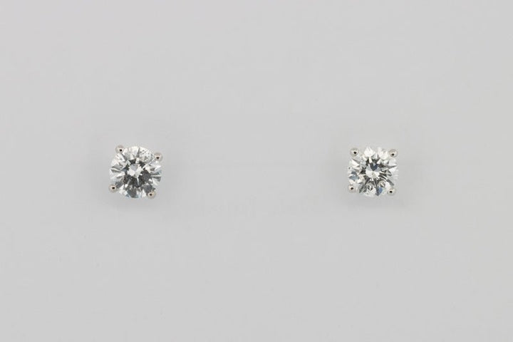 Classic Four Prongs Round Studs - ZIZOV DIAMONDS