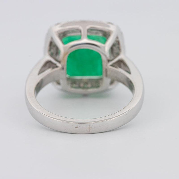 Colombian Green Emerald Ring - ZIZOV DIAMONDS