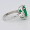 Colombian Green Emerald Ring - ZIZOV DIAMONDS