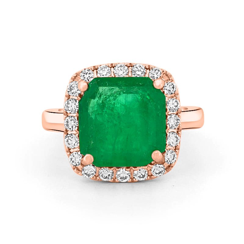Colombian Green Emerald Ring - ZIZOV DIAMONDS