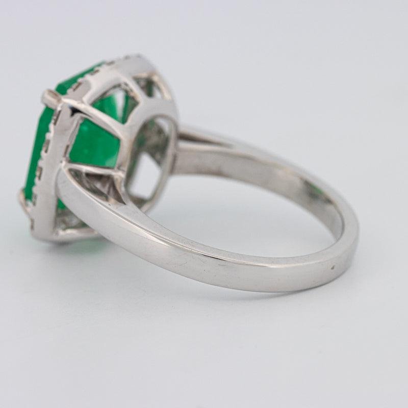 Colombian Green Emerald Ring - ZIZOV DIAMONDS