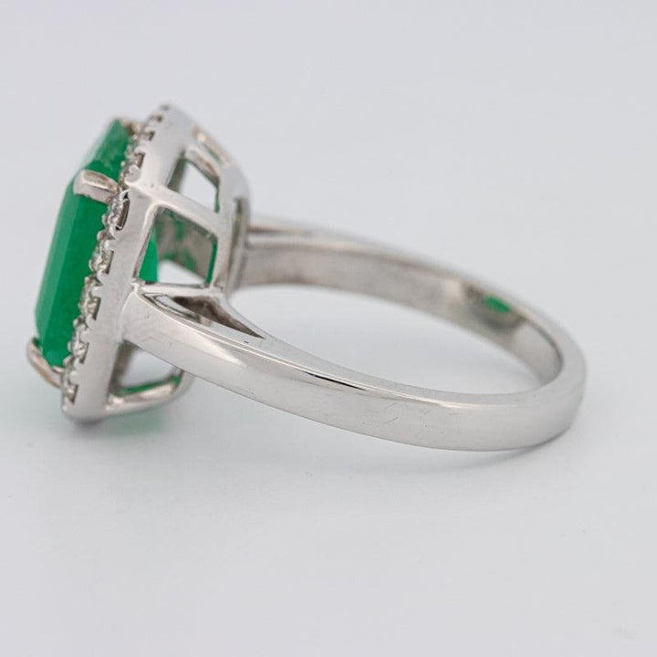 Colombian Green Emerald Ring - ZIZOV DIAMONDS