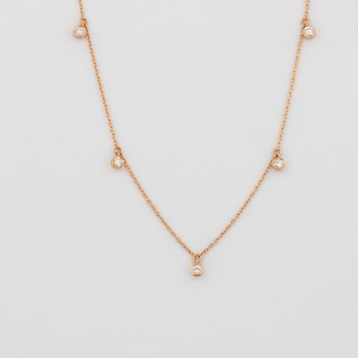 "Cutie" Dot Necklace (small) - ZIZOV DIAMONDS
