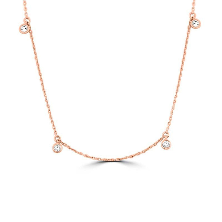 "Cutie" Dot Necklace (small) - ZIZOV DIAMONDS