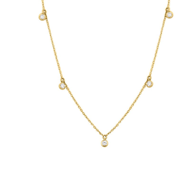 "Cutie" Dot Necklace (small) - ZIZOV DIAMONDS