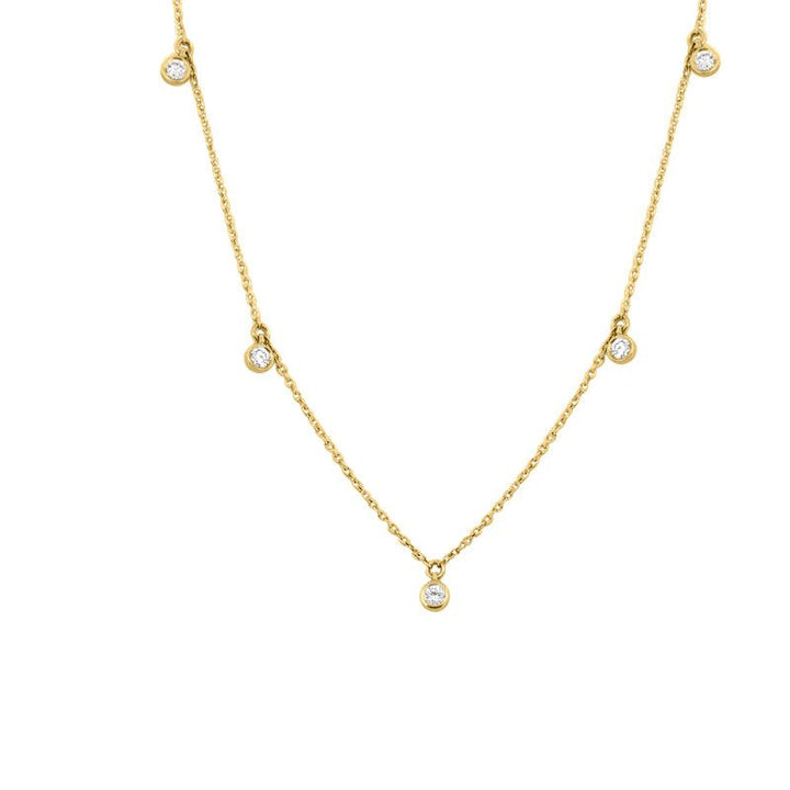 "Cutie" Dot Necklace (small) - ZIZOV DIAMONDS