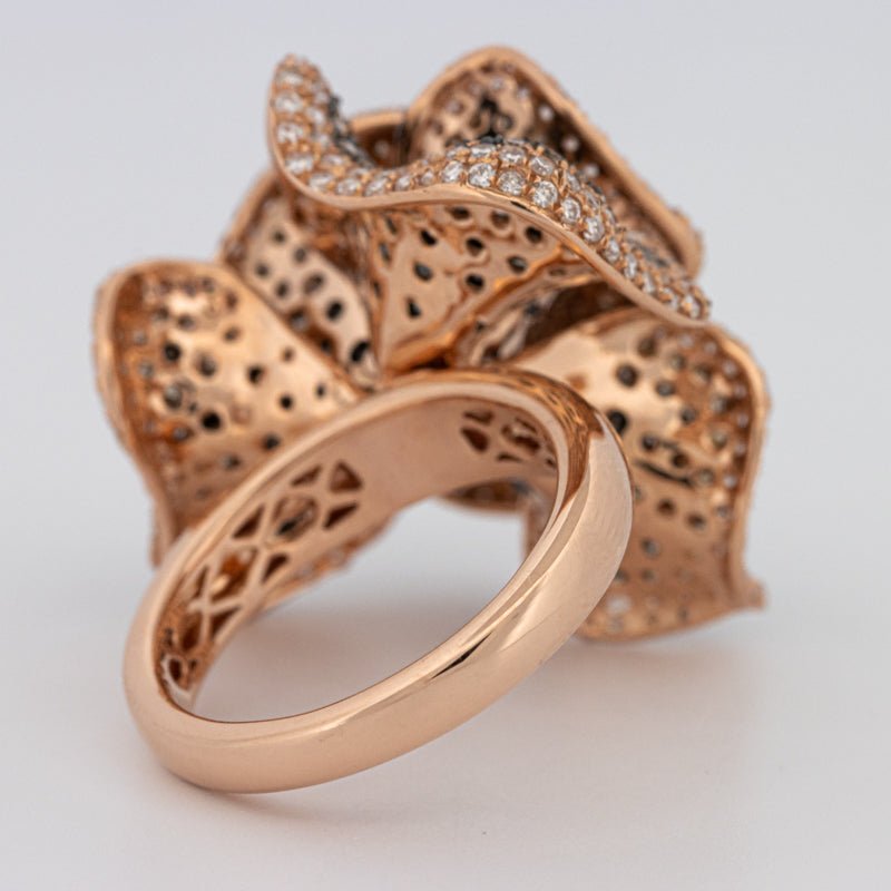 "Dahlia" Flower Ring - ZIZOV DIAMONDS