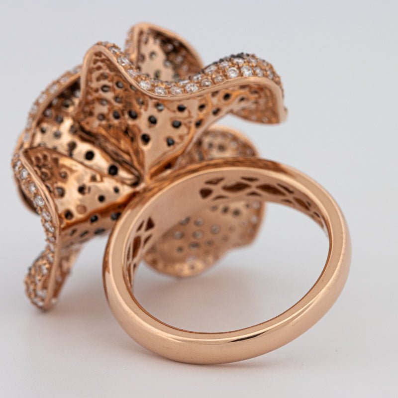 "Dahlia" Flower Ring - ZIZOV DIAMONDS
