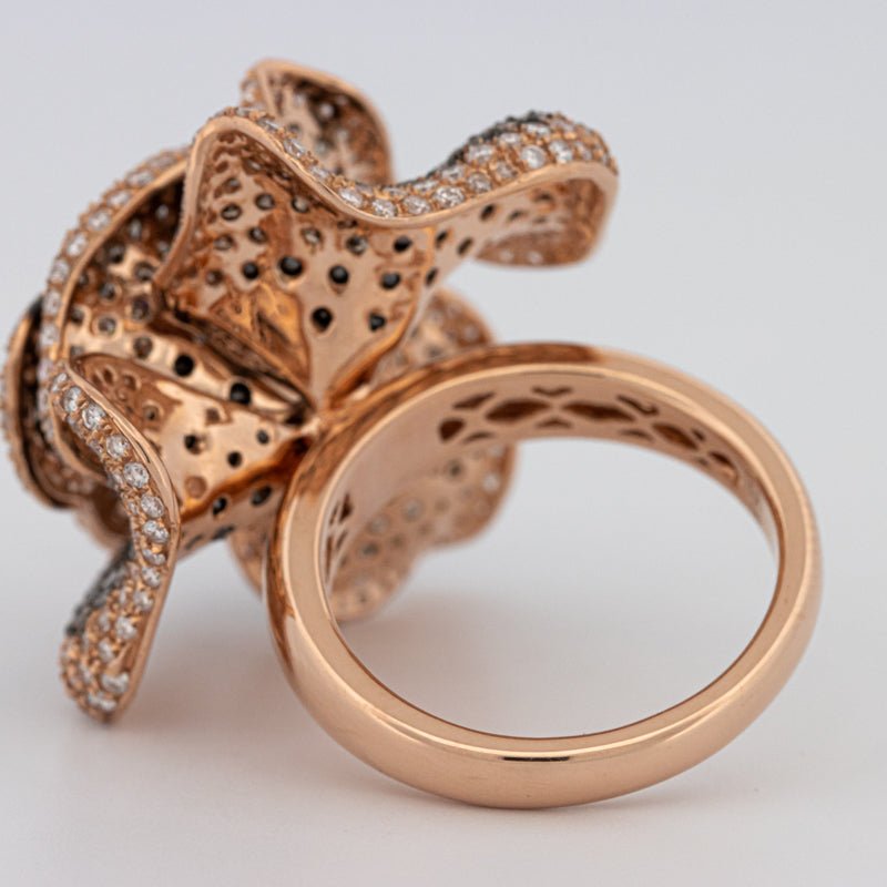 "Dahlia" Flower Ring - ZIZOV DIAMONDS