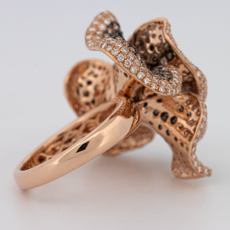 "Dahlia" Flower Ring - ZIZOV DIAMONDS