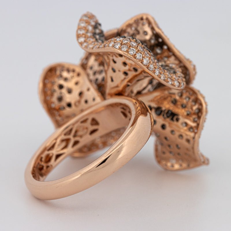 "Dahlia" Flower Ring - ZIZOV DIAMONDS