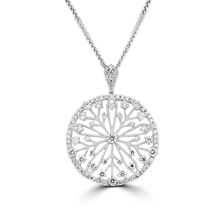 Diamond Flakes Pendant - ZIZOV DIAMONDS