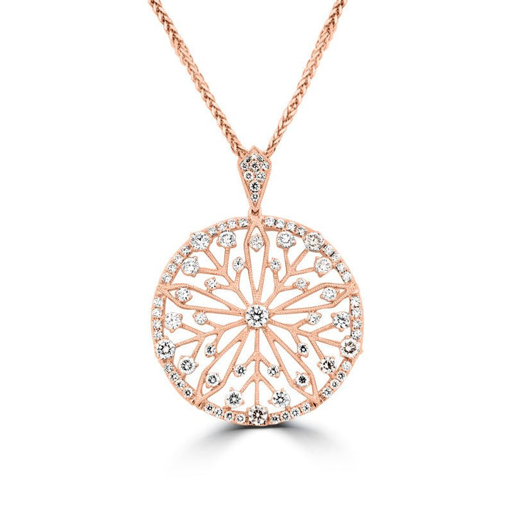 Diamond Flakes Pendant - ZIZOV DIAMONDS