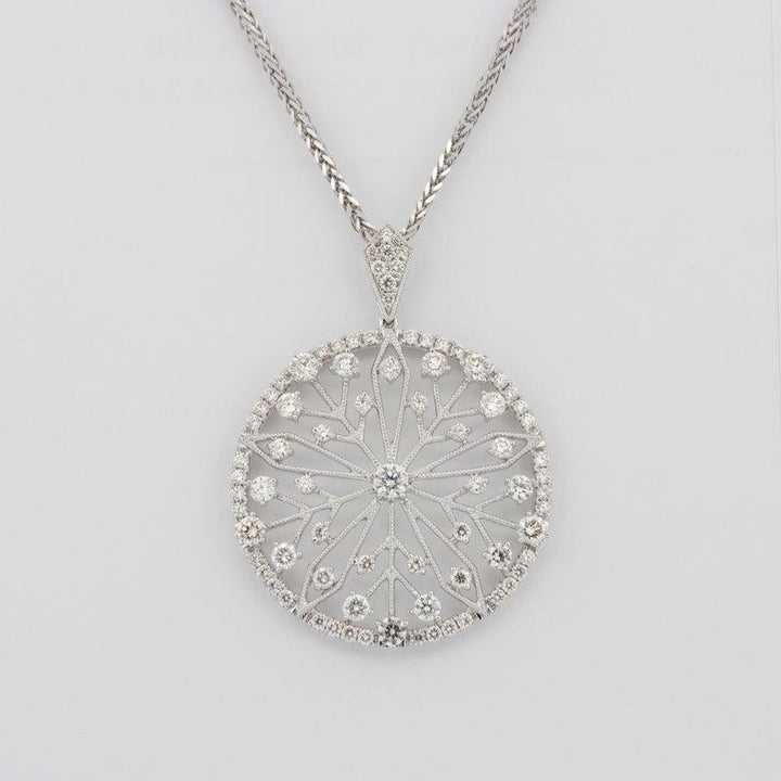 Diamond Flakes Pendant - ZIZOV DIAMONDS