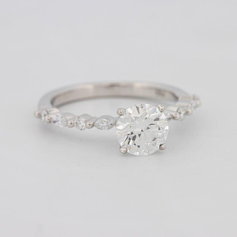 "Evelyne" Solitaire (LG) - ZIZOV DIAMONDS