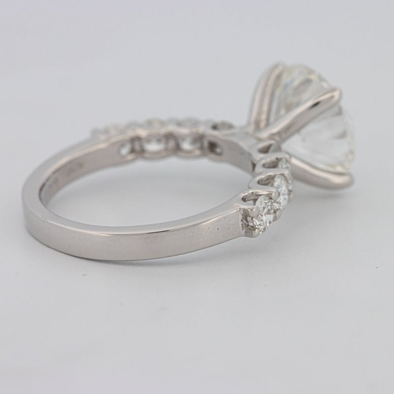 "Eydís" Solitaire Pavé (LG) - ZIZOV DIAMONDS