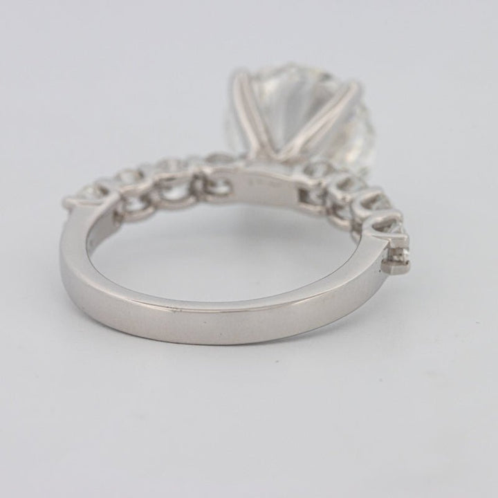 "Eydís" Solitaire Pavé (LG) - ZIZOV DIAMONDS