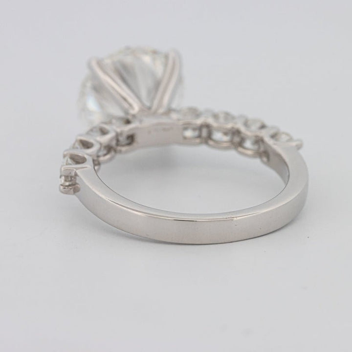 "Eydís" Solitaire Pavé (LG) - ZIZOV DIAMONDS