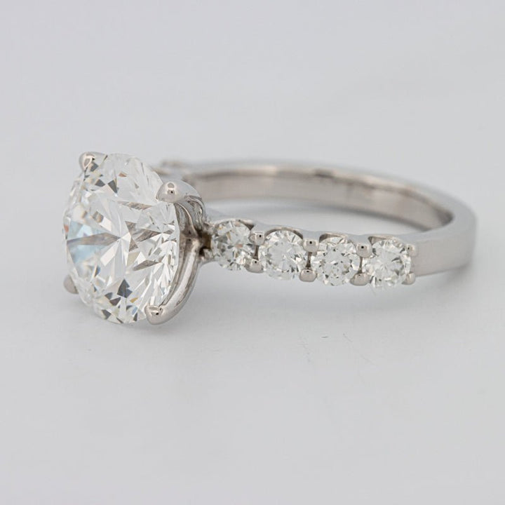 "Eydís" Solitaire Pavé (LG) - ZIZOV DIAMONDS