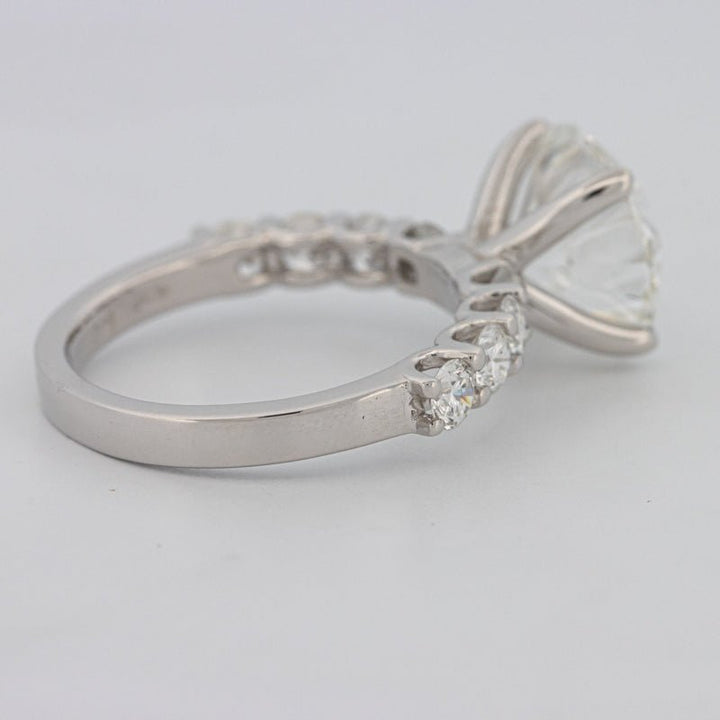 "Eydís" Solitaire Pavé (LG) - ZIZOV DIAMONDS