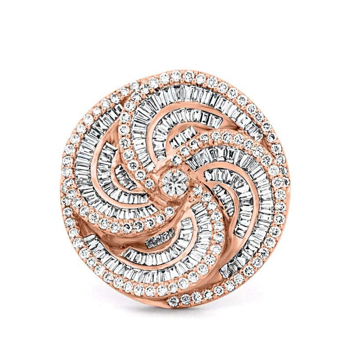 "Flower Bomb" Diamond Ring - ZIZOV DIAMONDS