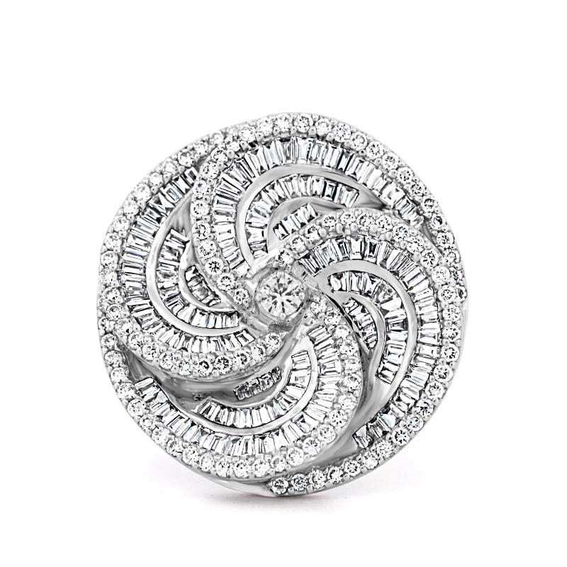 "Flower Bomb" Diamond Ring - ZIZOV DIAMONDS