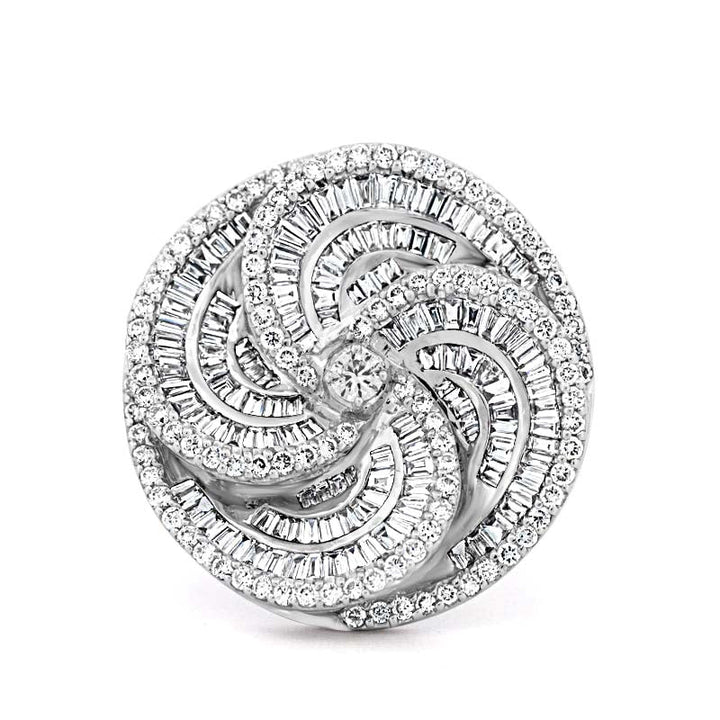 "Flower Bomb" Diamond Ring - ZIZOV DIAMONDS