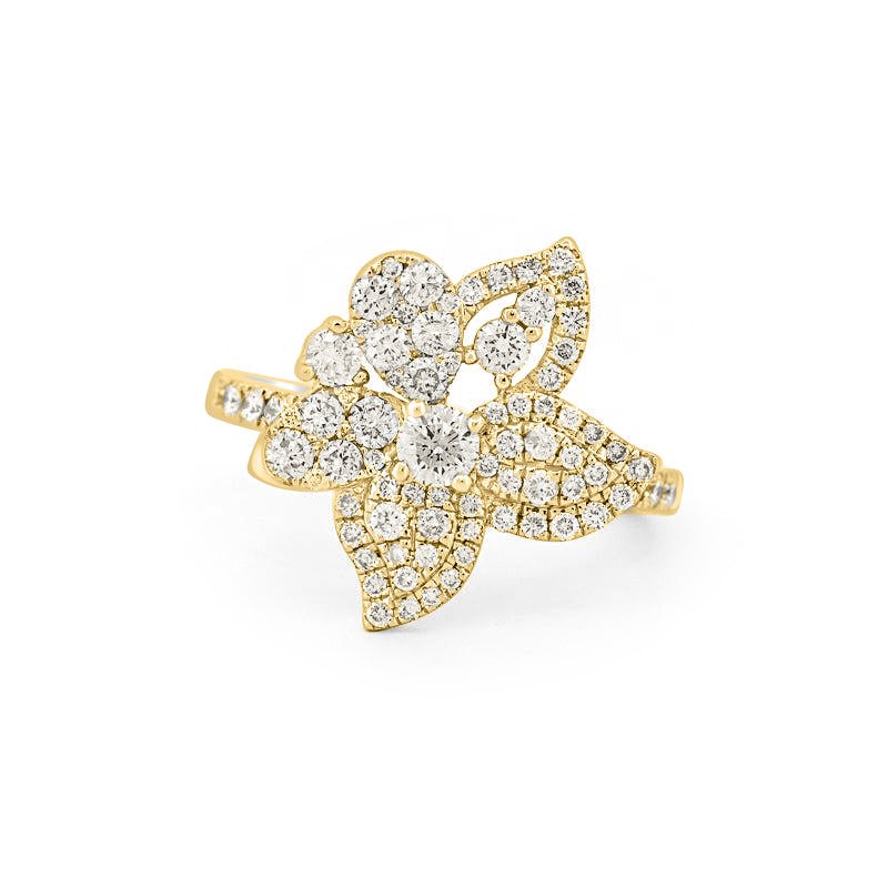 Flower Power Diamond Ring - ZIZOV DIAMONDS