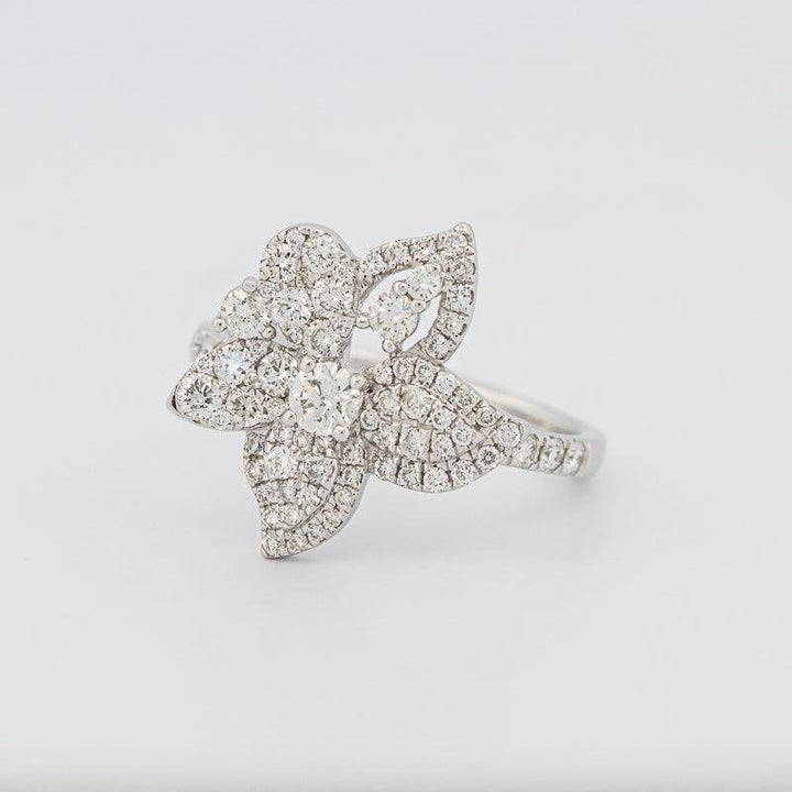 Flower Power Diamond Ring - ZIZOV DIAMONDS