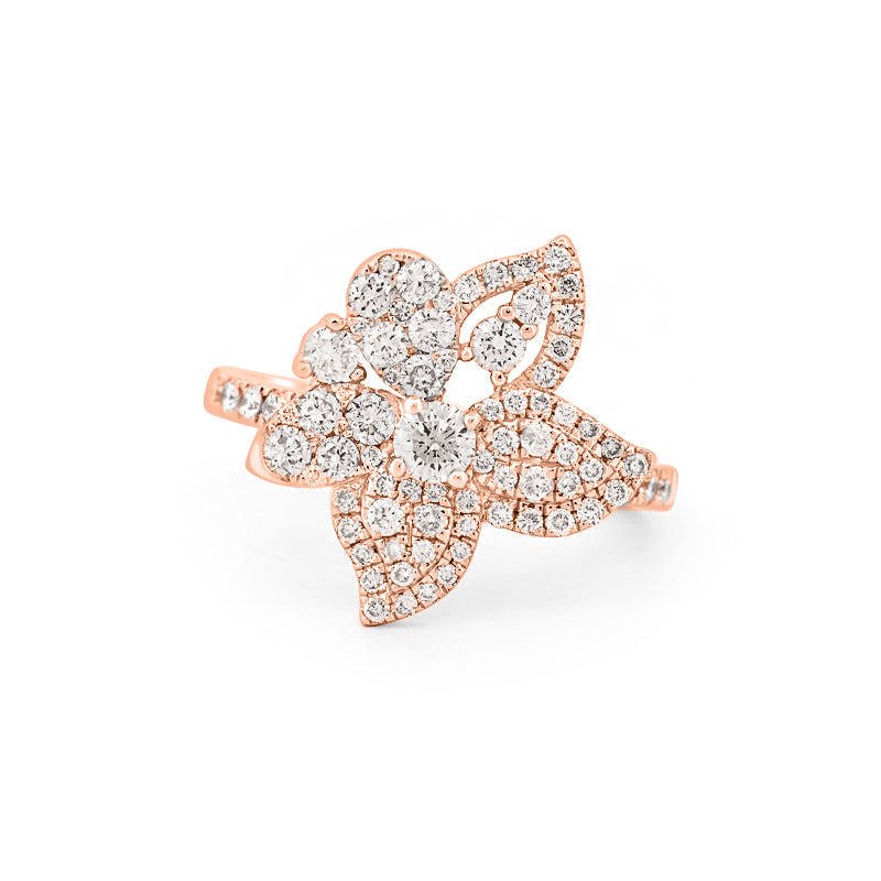 Flower Power Diamond Ring - ZIZOV DIAMONDS