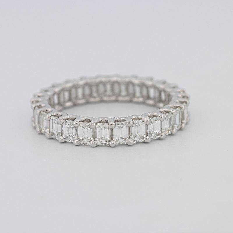 Full Emerald Eternity Band - ZIZOV DIAMONDS