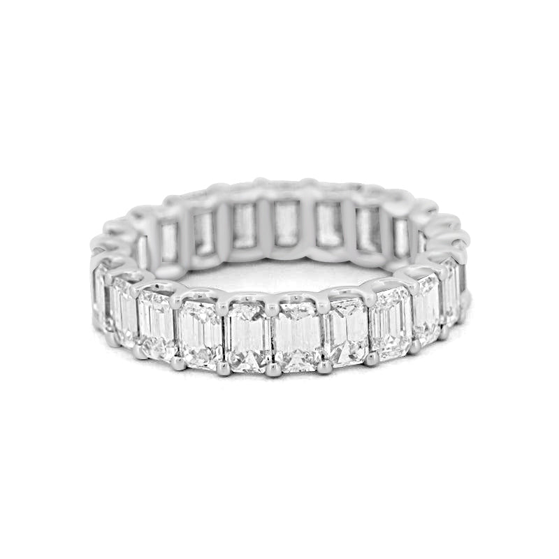 Full Emerald Eternity Band - ZIZOV DIAMONDS