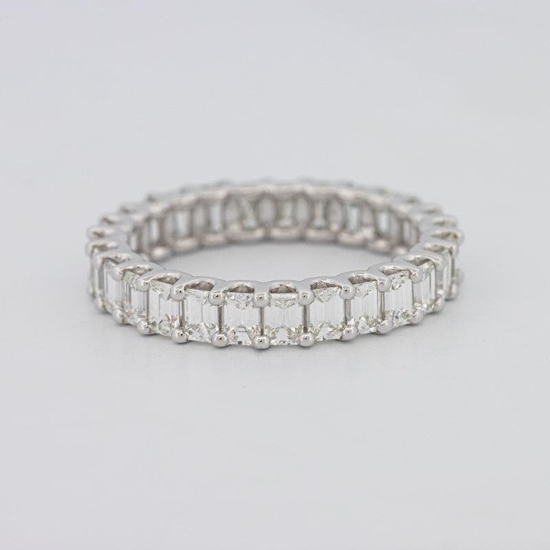 Full Emerald Eternity Band - ZIZOV DIAMONDS