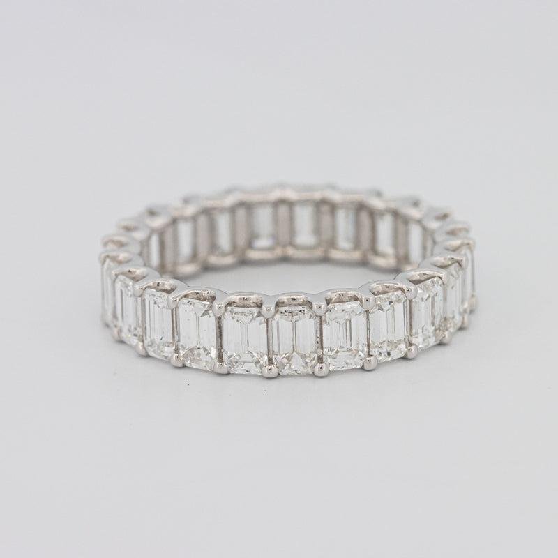 Full Emerald Eternity Band - ZIZOV DIAMONDS