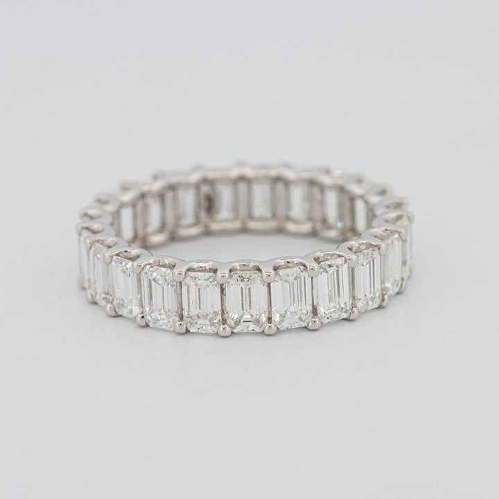 Full Emerald Eternity Band - ZIZOV DIAMONDS