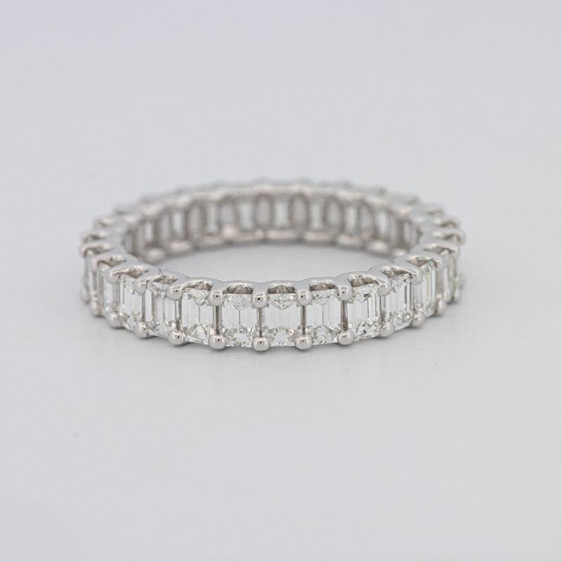 Full Emerald Eternity Band - ZIZOV DIAMONDS