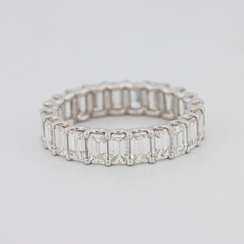 Full Emerald Eternity Band - ZIZOV DIAMONDS